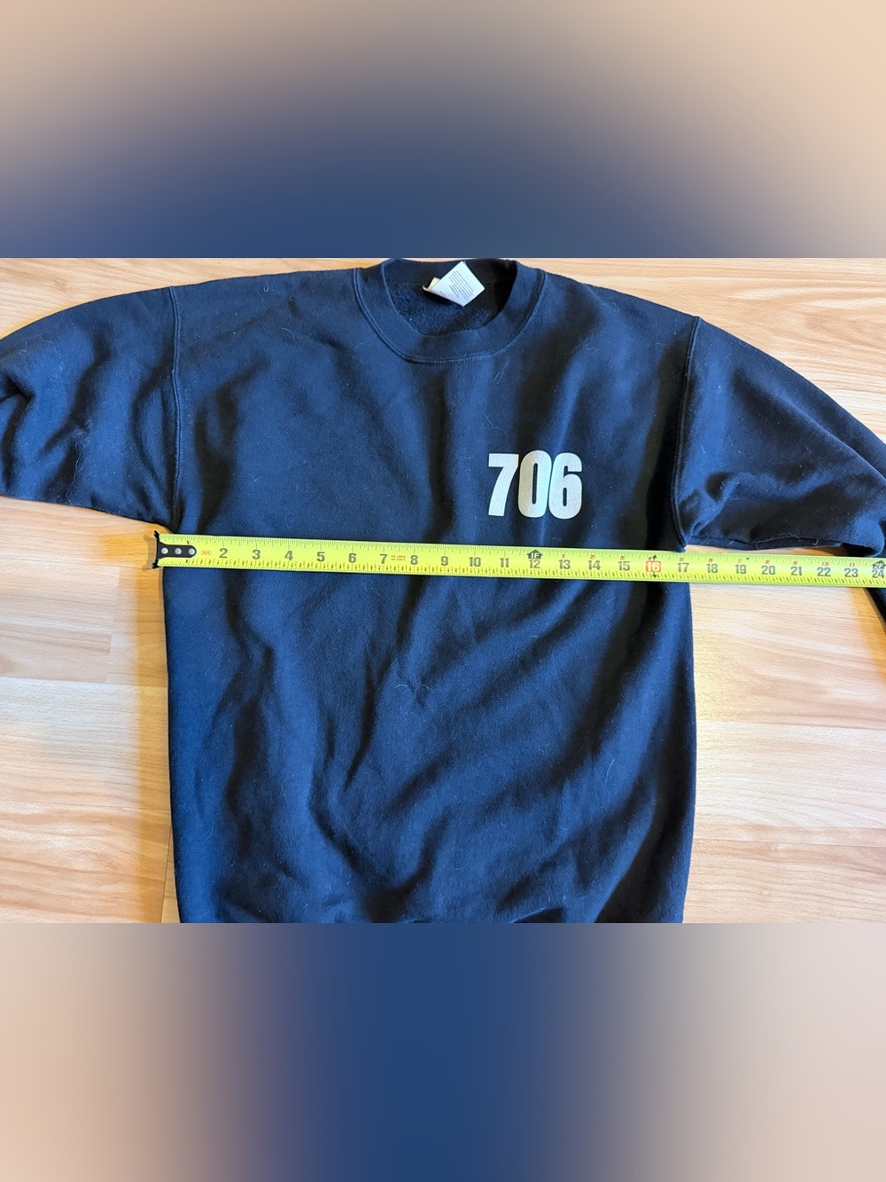 Southern, Raised In Georgia 706 Area Code Sweatshirt Small - Picture 3 of 4